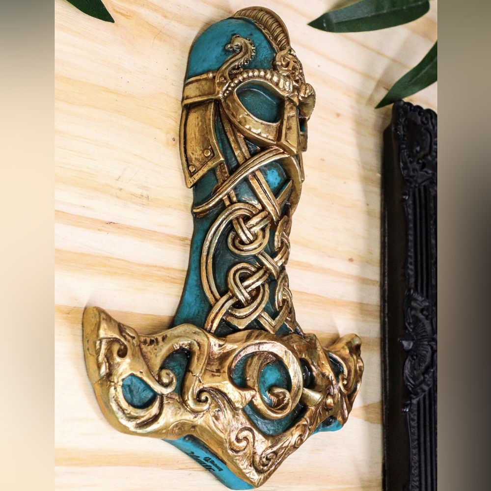 Viking Thor’s Hammer Wall Plaque
